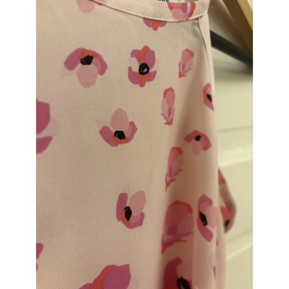 CAbi Women's #5218 Floating Poppies Tie Back Halter Tank Pink Floral Size XS - Picture 10 of 10